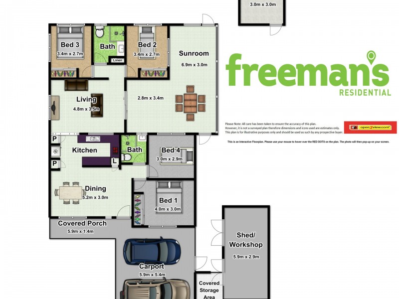 2/27 Mann Street, Edmonton QLD 4869 Floorplan