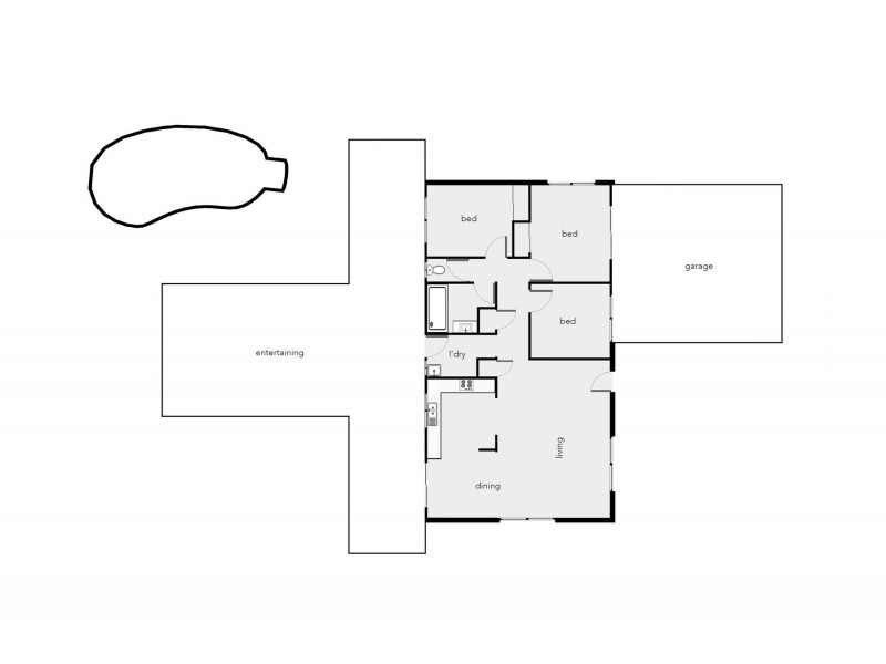 11 Alberta Drive, Woree QLD 4868 Floorplan