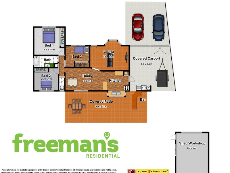 20 Ramsey Drive, Kanimbla QLD 4870 Floorplan
