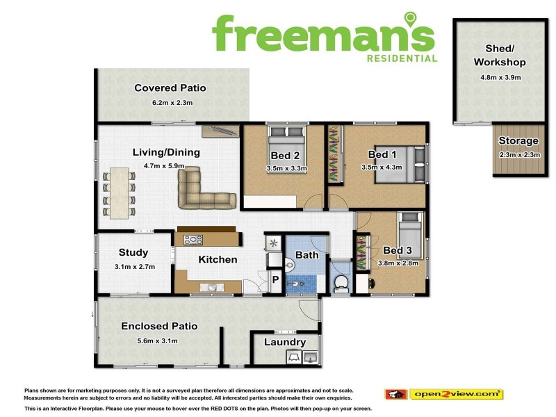11 Lesley Street, Smithfield QLD 4878 Floorplan