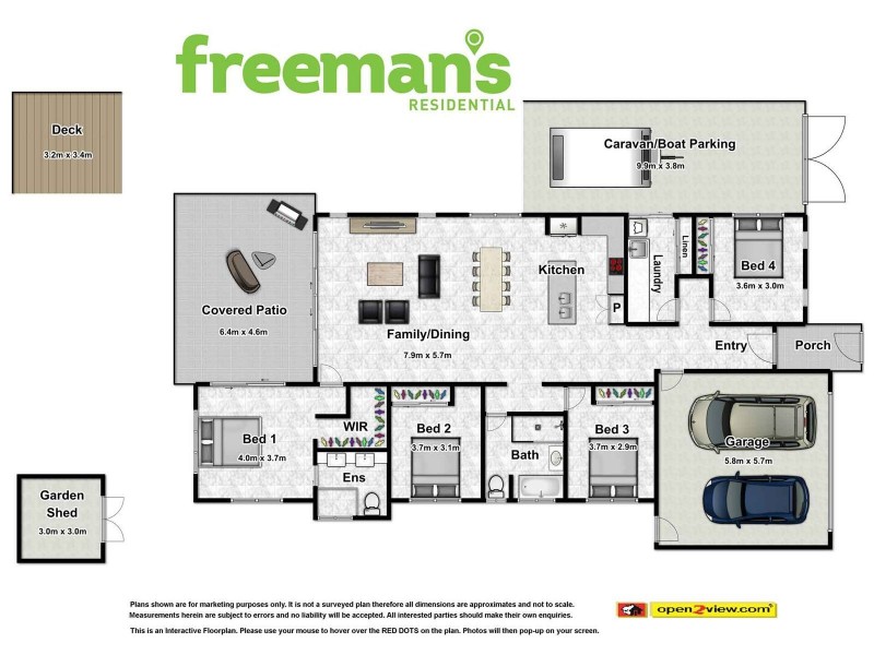 12 Myalup Close, Kewarra Beach QLD 4879 Floorplan