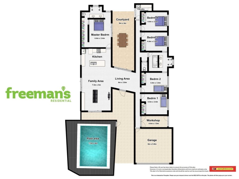 4 Barra Close, Kanimbla QLD 4870 Floorplan
