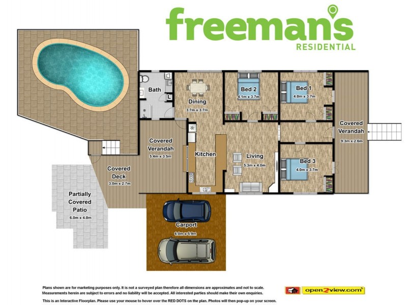 23 Duffy Street, Freshwater QLD 4870 Floorplan