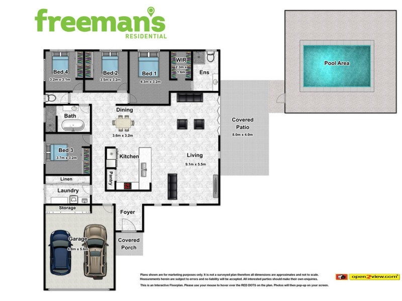 65 Canopys Edge Boulevard, Smithfield QLD 4878 Floorplan