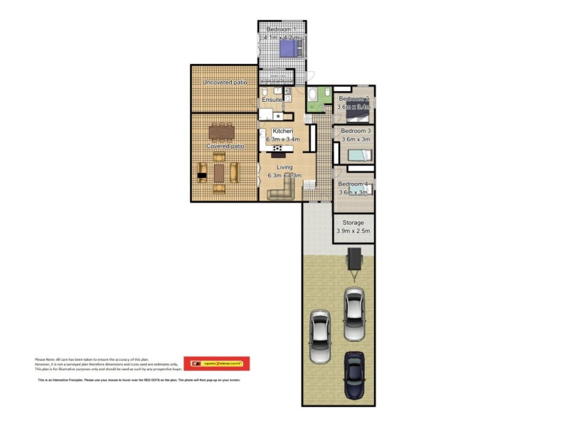 22 Blue Hills Crescent, Freshwater QLD 4870 Floorplan