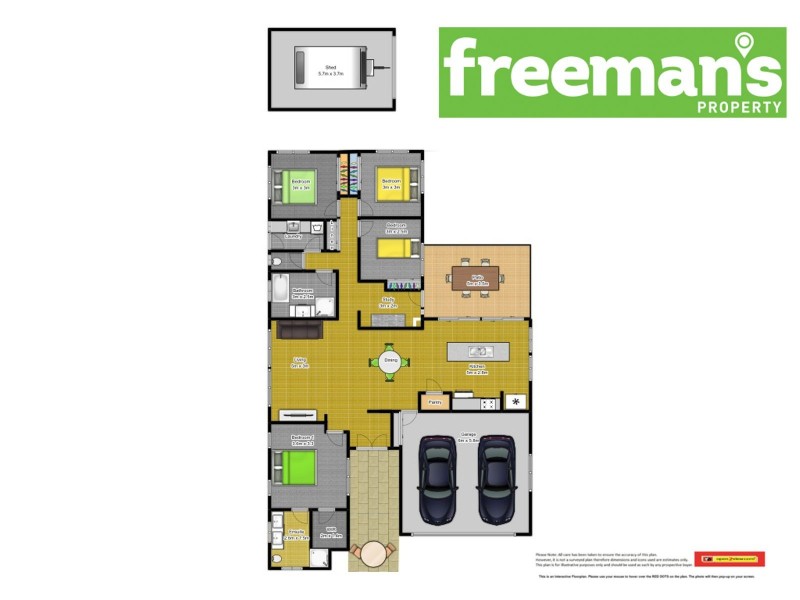 7 Mount Close, Edmonton QLD 4869 Floorplan