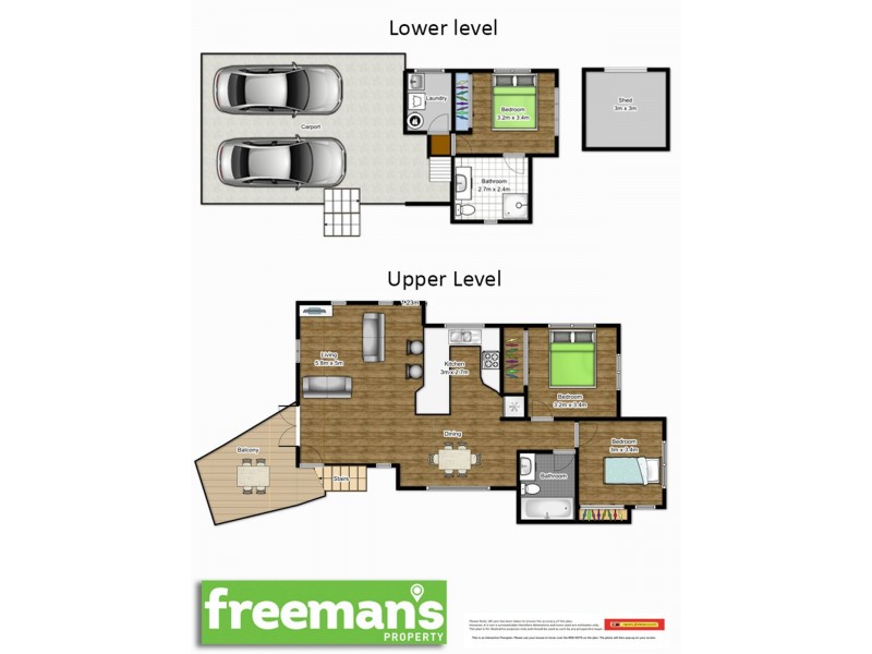 1/253 Kamerunga Road, Freshwater QLD 4870 Floorplan