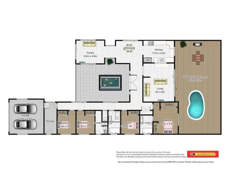 18 Rosemont Court, Mooroobool QLD 4870 Floorplan