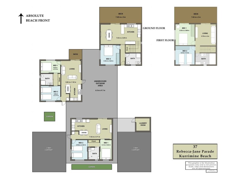 37 Rebecca Jane Parade, Kurrimine Beach QLD 4871 Floorplan