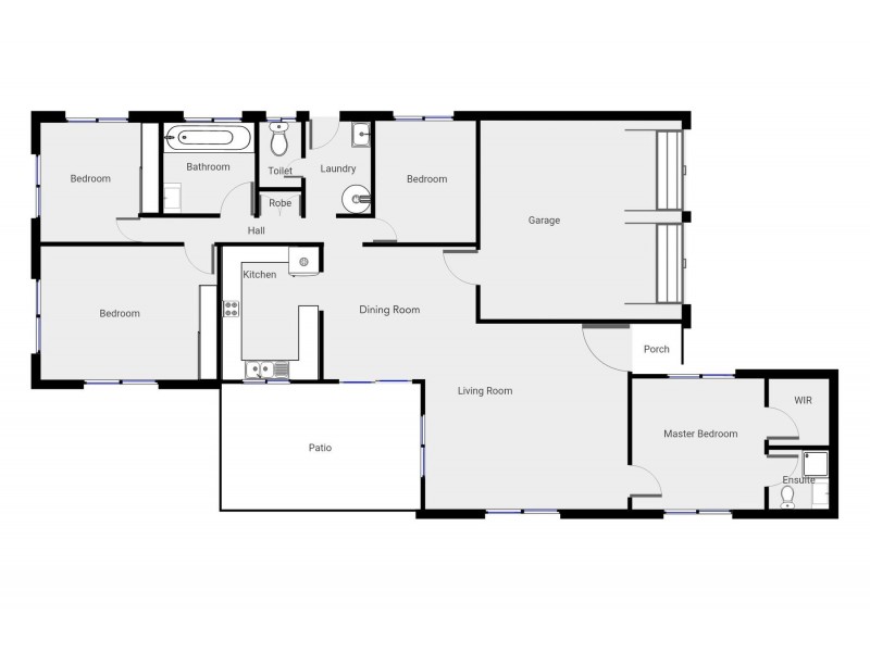 4 Kestrel Street, Bayview Heights QLD 4868 Floorplan