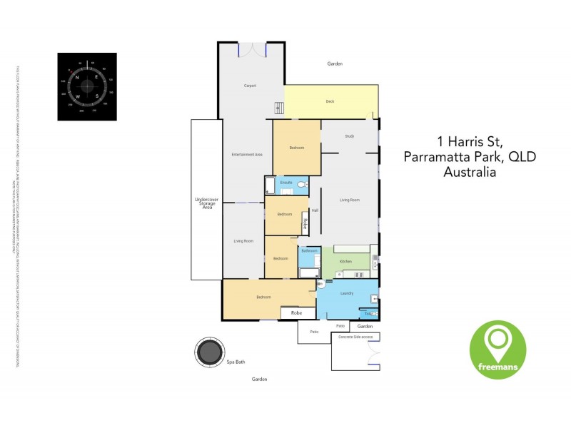 1 Harris Street, Parramatta Park QLD 4870 Floorplan