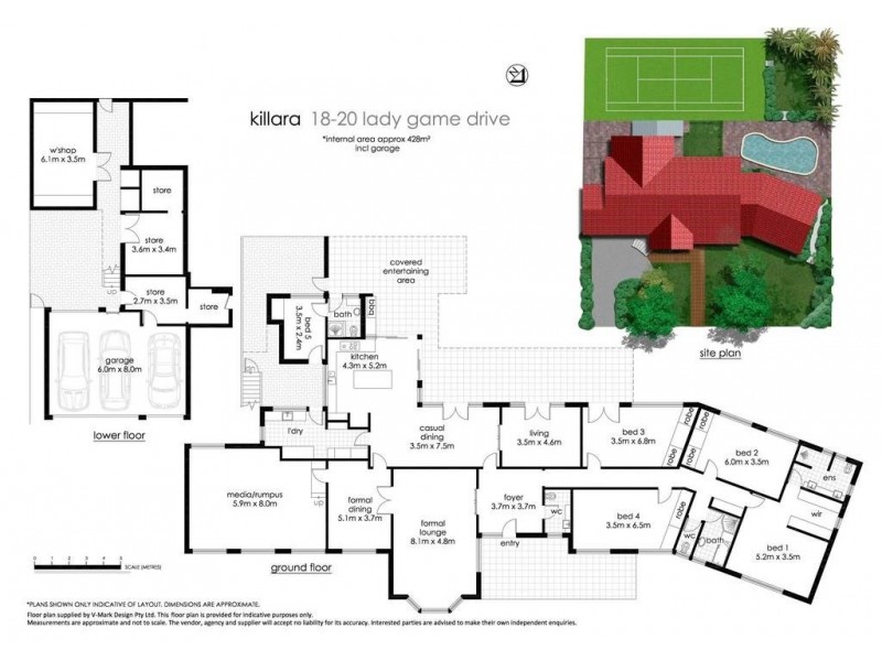18-20 Lady Game Drive, Killara NSW 2071 Floorplan