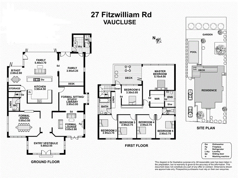 27 Fitzwilliam Road, Vaucluse NSW 2030 Floorplan
