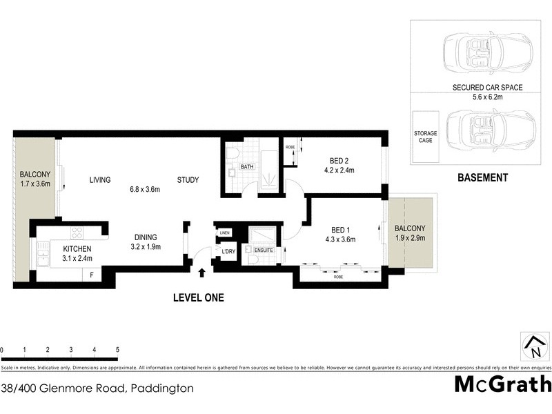 38/400 Glenmore Road, Paddington NSW 2021 Floorplan