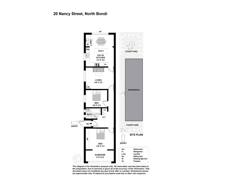 20 Nancy Street, North Bondi NSW 2026 Floorplan