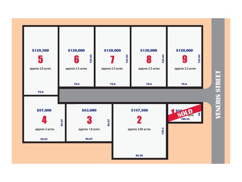 LOT 2-9 Veneris, Lockhart NSW 2656
