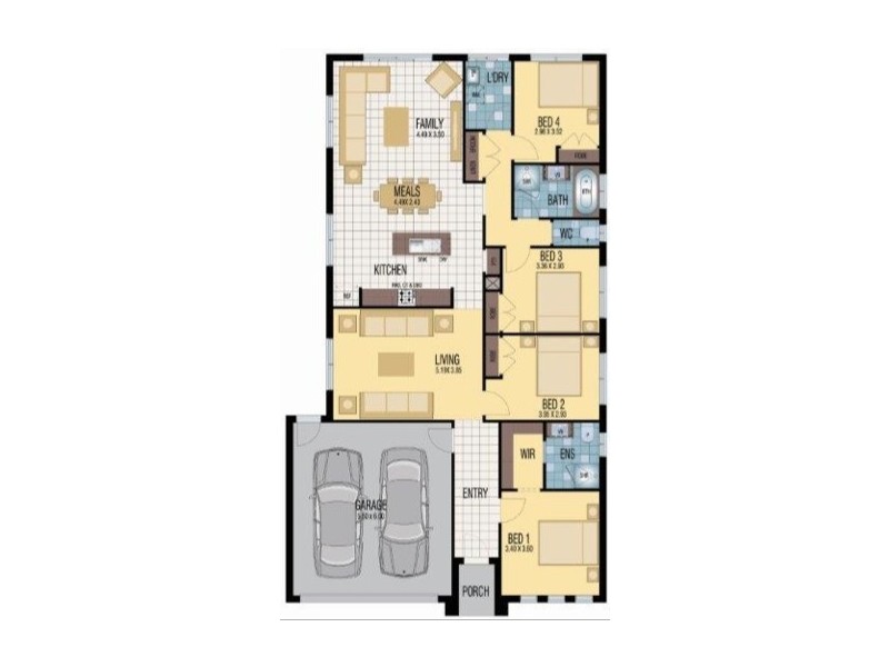 L616 O’Meara Crescent, Cranbourne East VIC 3977 Floorplan