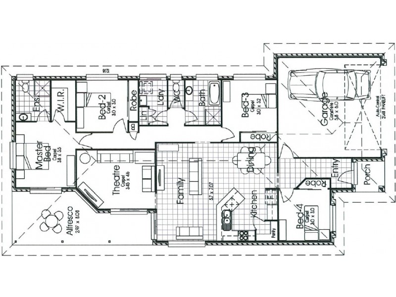 79 Taffeta Drive, Mount Cotton QLD 4165 Floorplan