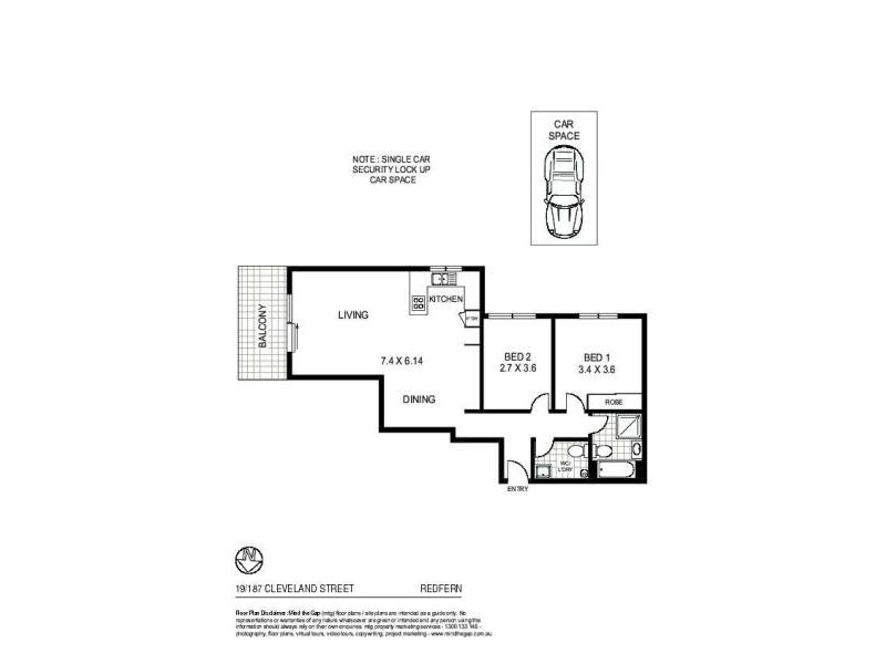 19/187 Cleveland Street, Redfern NSW 2016