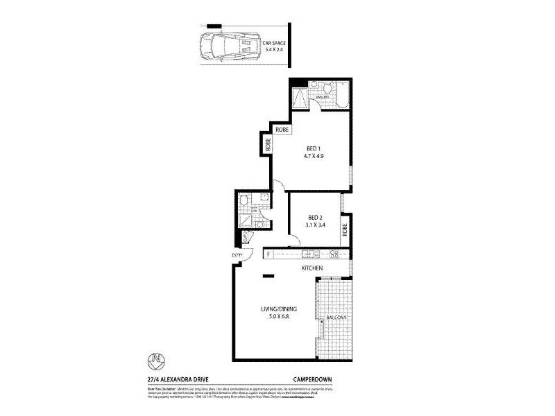 27/4 Alexandra Drive, Camperdown NSW 2050