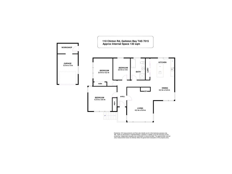 110 Clinton Road, Geilston Bay TAS 7015 Floorplan