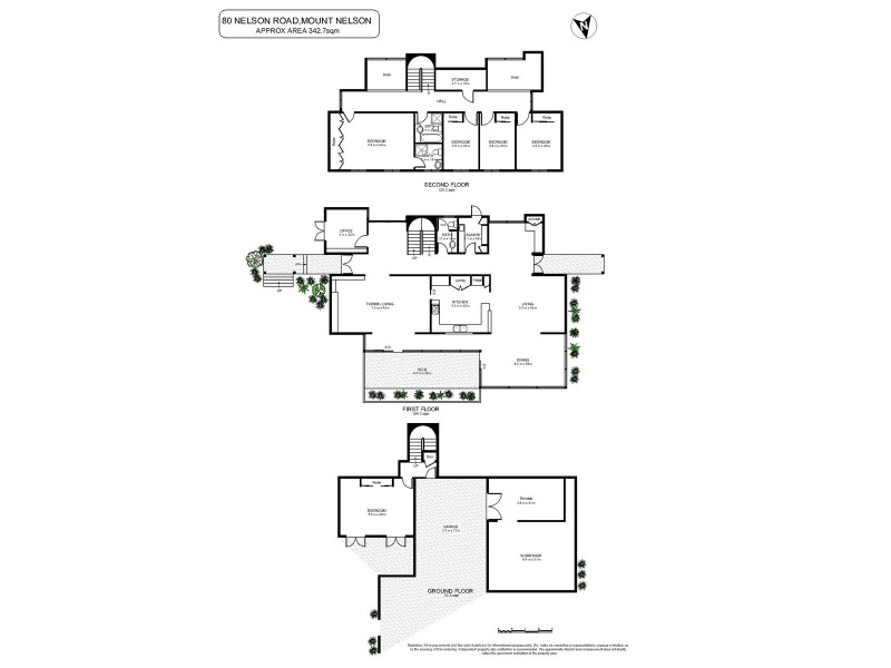 80 Nelson Road, Mount Nelson TAS 7007 Floorplan