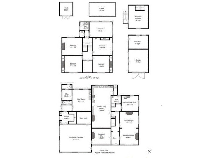 50 High Street, Oatlands TAS 7120 Floorplan