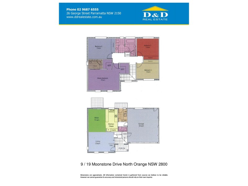 9/19 Moonstone Drive, Orange NSW 2800 Floorplan