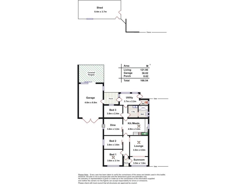 70 Agnes Street, Ottoway SA 5013 Floorplan