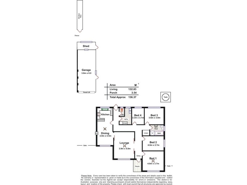 118 May Terrace, Ottoway SA 5013 Floorplan