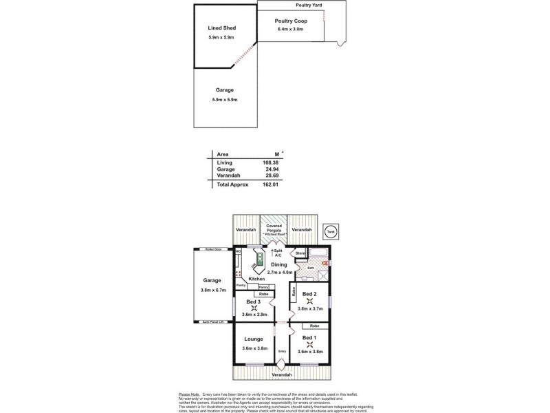19 Railway Terrace, Ottoway SA 5013 Floorplan