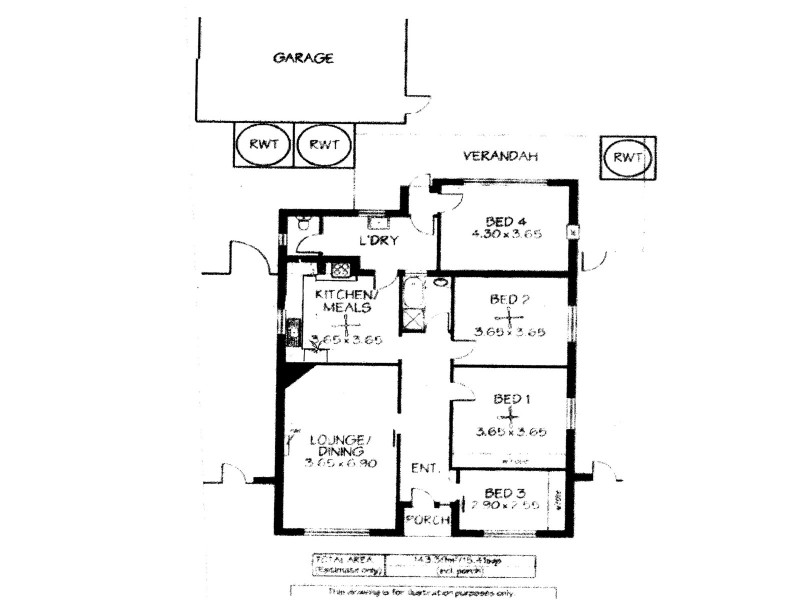 5 Rosewater Terrace, Ottoway SA 5013 Floorplan