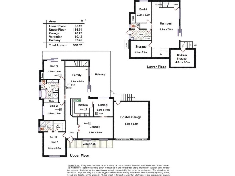 12 Grasslands Court, Wynn Vale SA 5127 Floorplan