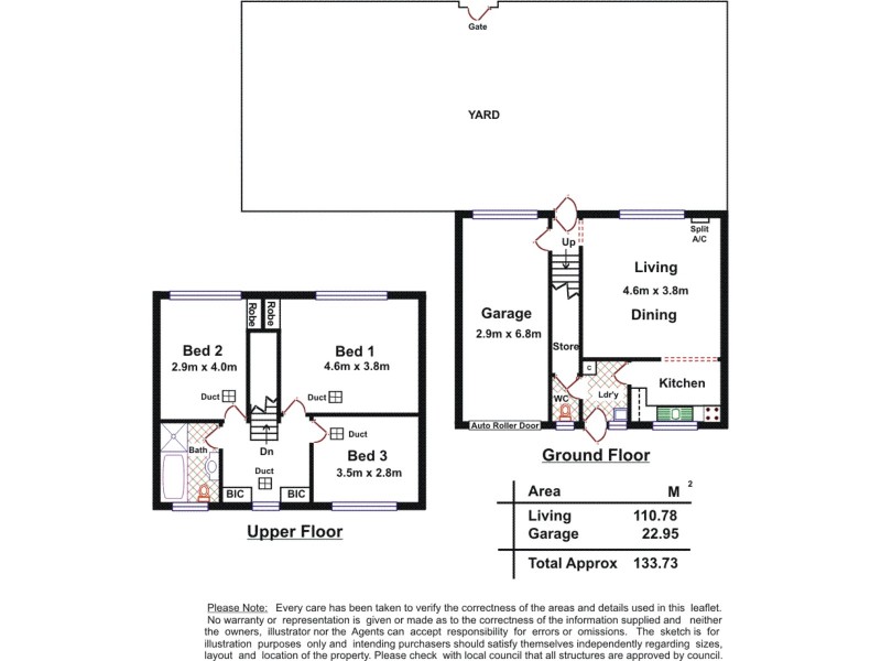 6/6 Clara Street, Mansfield Park SA 5012 Floorplan