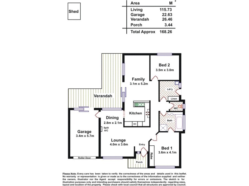 32 Rosewater Terrace, Ottoway SA 5013 Floorplan