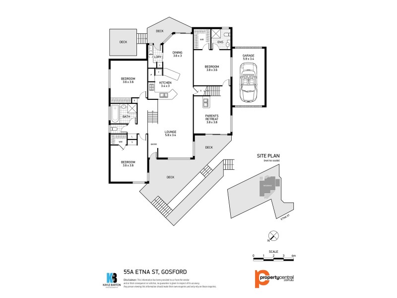 55a Etna Street, Gosford NSW 2250 Floorplan