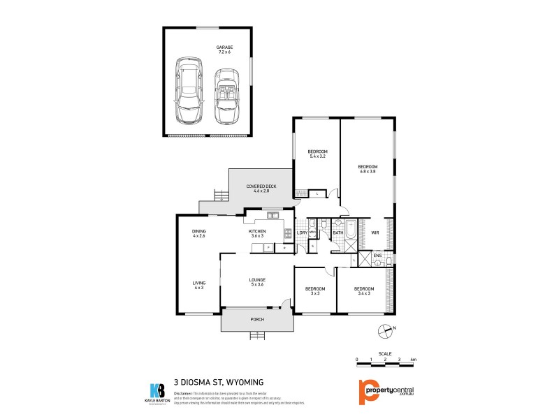 3 Diosma Street, Wyoming NSW 2250 Floorplan