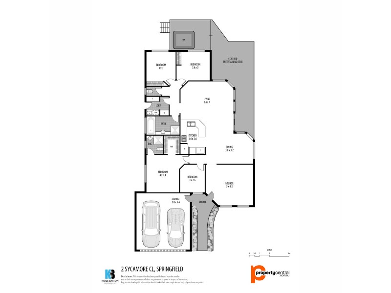 2 Sycamore Close, Springfield NSW 2250 Floorplan