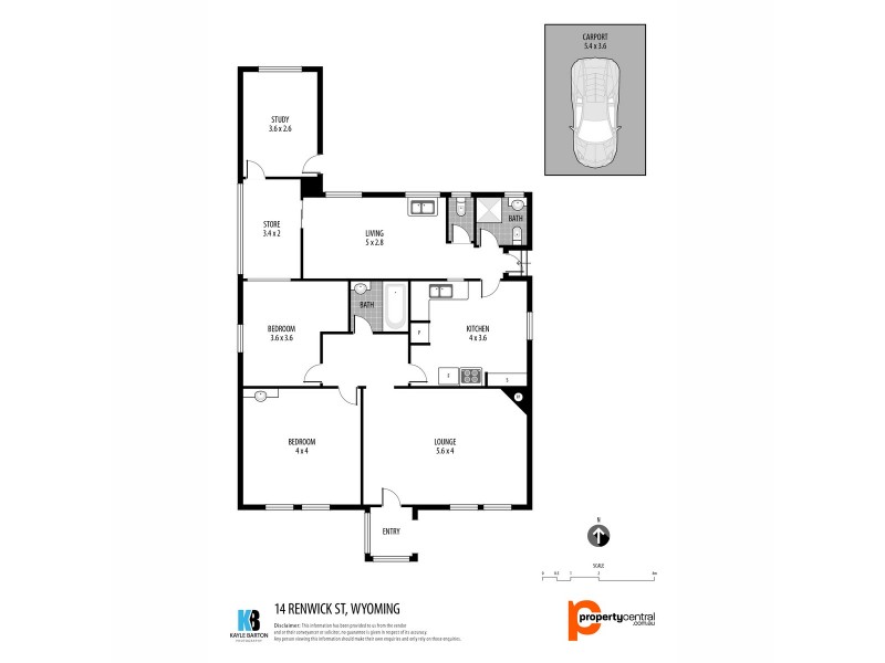 14 Renwick Street, Wyoming NSW 2250 Floorplan
