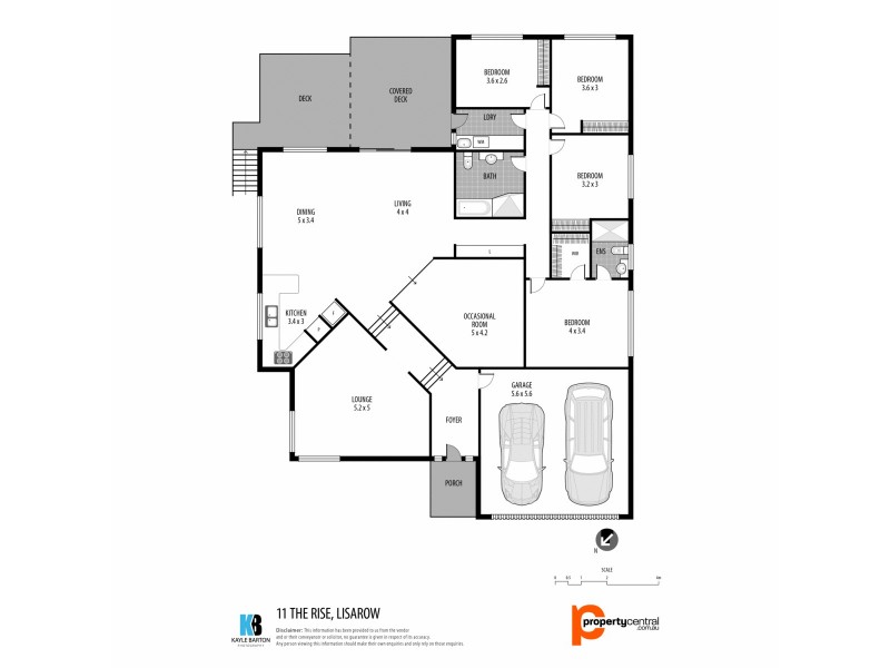 11 The Rise, Lisarow NSW 2250 Floorplan