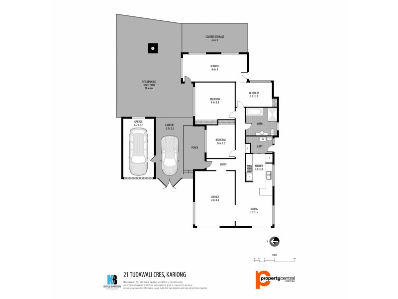 21 Tudawali Crescent, Kariong NSW 2250 Floorplan