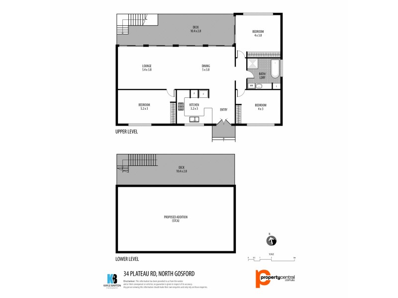 34 Plateau Road, North Gosford NSW 2250 Floorplan