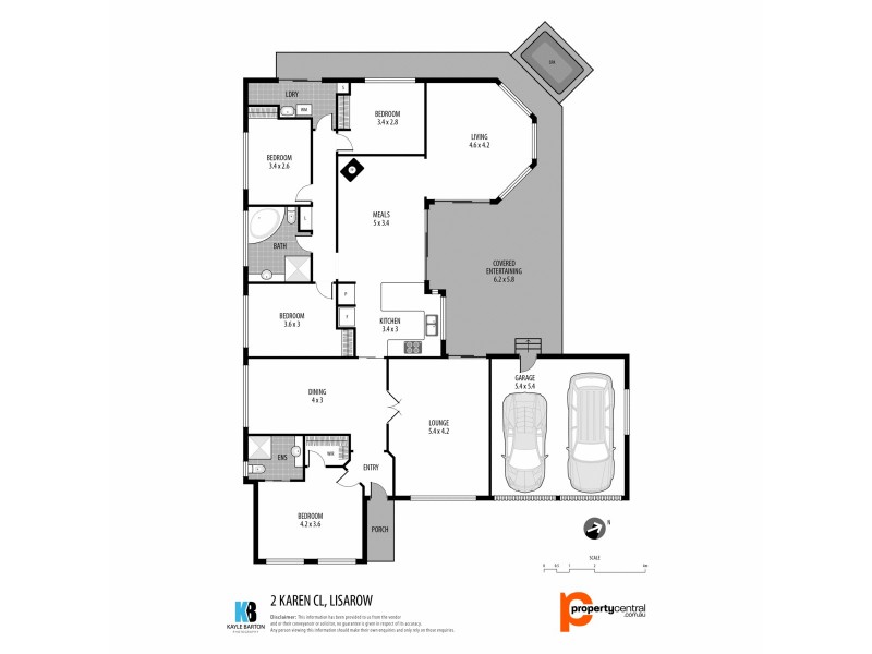 2 Karen Close, Lisarow NSW 2250 Floorplan
