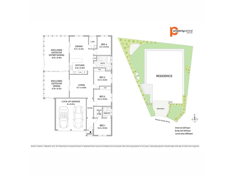 22 Norman Hunter Close, Kincumber NSW 2251 Floorplan