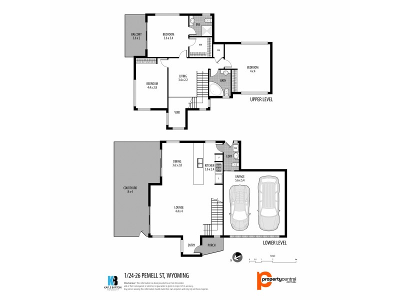 1/24-26 Pemell Street, Wyoming NSW 2250 Floorplan