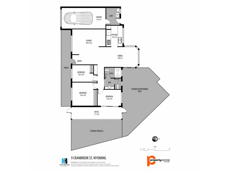 9 Cranbrook Street, Wyoming NSW 2250 Floorplan