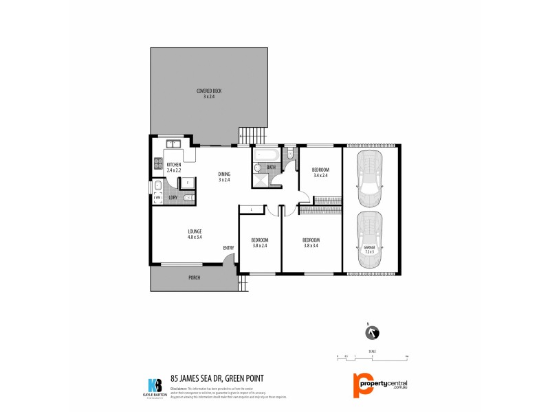 85 James Sea Drive, Green Point NSW 2251 Floorplan