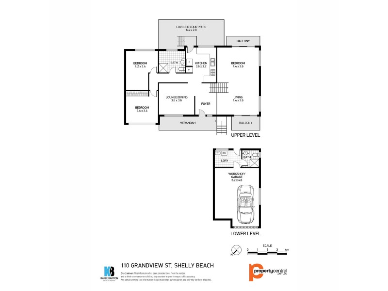110 Grandview Street, Shelly Beach NSW 2261 Floorplan