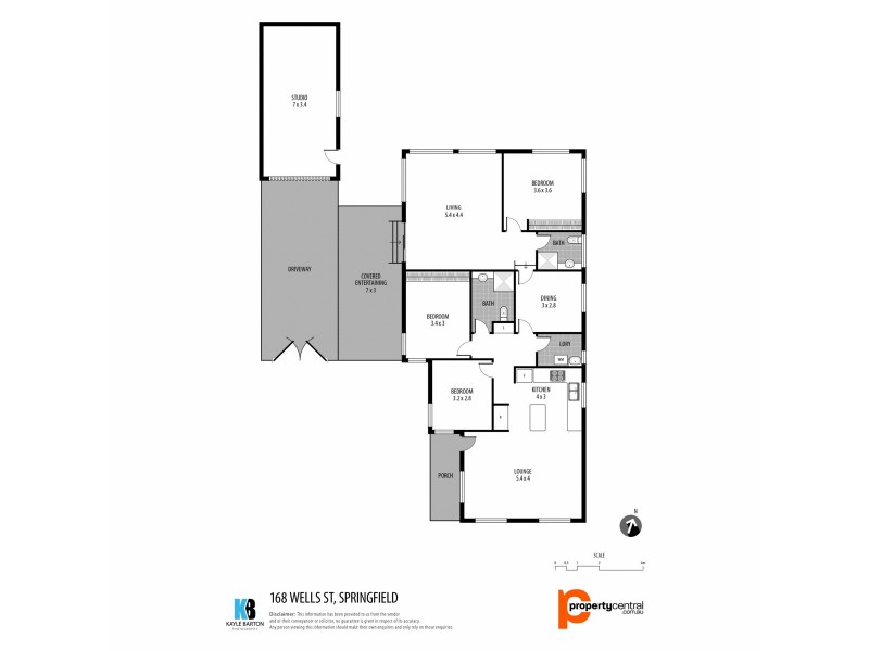 168 Wells Street, Springfield NSW 2250 Floorplan