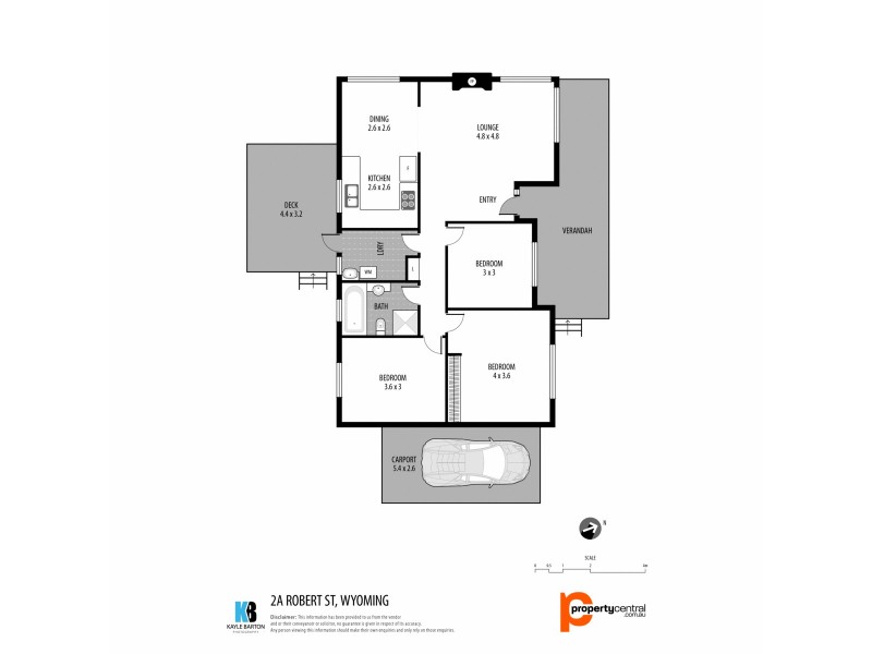 2A Robert Street, Wyoming NSW 2250 Floorplan